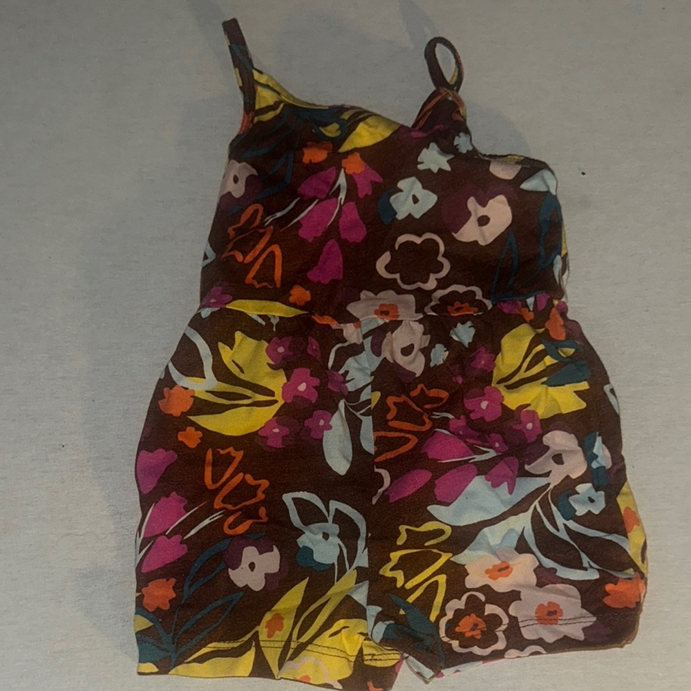 Floral Kids One Piece Carters Size 2T.